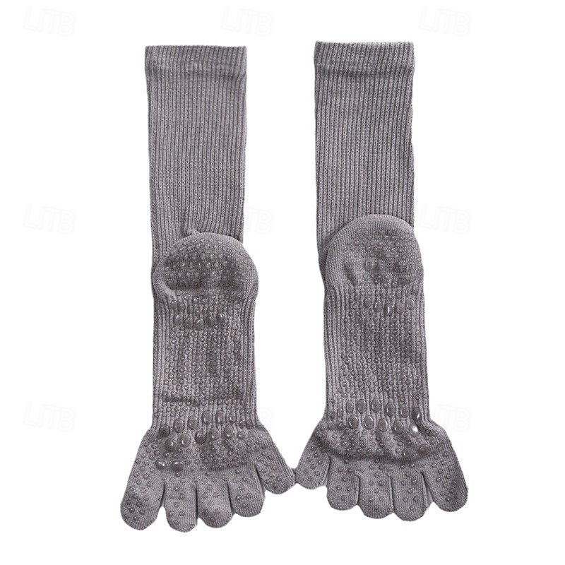 Women Non-slip Dispensing Five Toes anti-odorant anti-friction Sweat-absorbent Floor Socks For Pilates Dance 2026 - $6.49 –P3