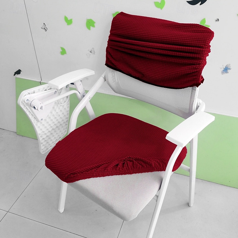 Waterproof Dining chair Cover For Home Polar Fleece Fabric Chair Cover Stretch Slipcovers Seat Chair Covers 2025 - $15.49 –P6