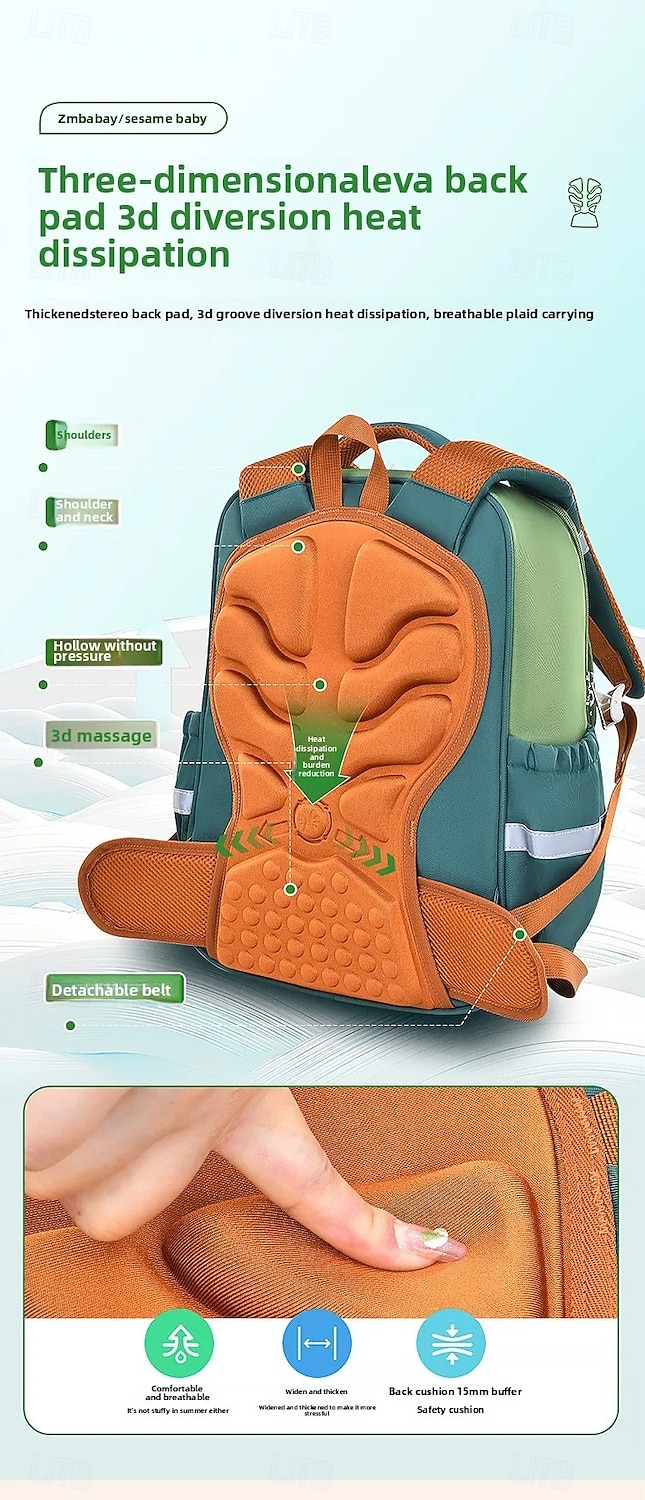 Primary School Bag Boys Ergonomic Backpack Kids Waterproof  Schoolbag Book Bag Large-capacity Girls Cloud Backpack 2026 - $51.99 –P7