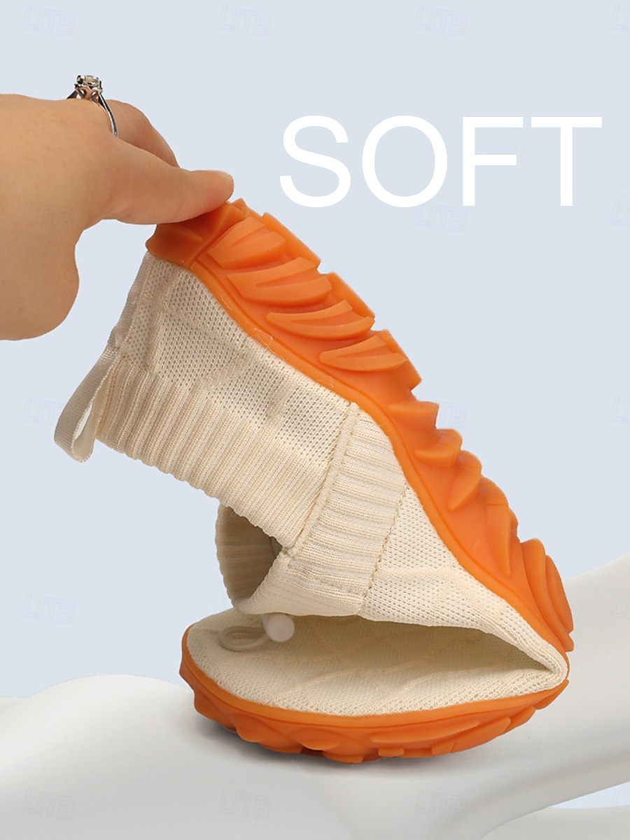 Dámské flyknit nazouvací tenisky – prodyšné a lehké barefoot boty na běh, venkovní procházky a každodenní aktivity 2025 - $32.99 –P2