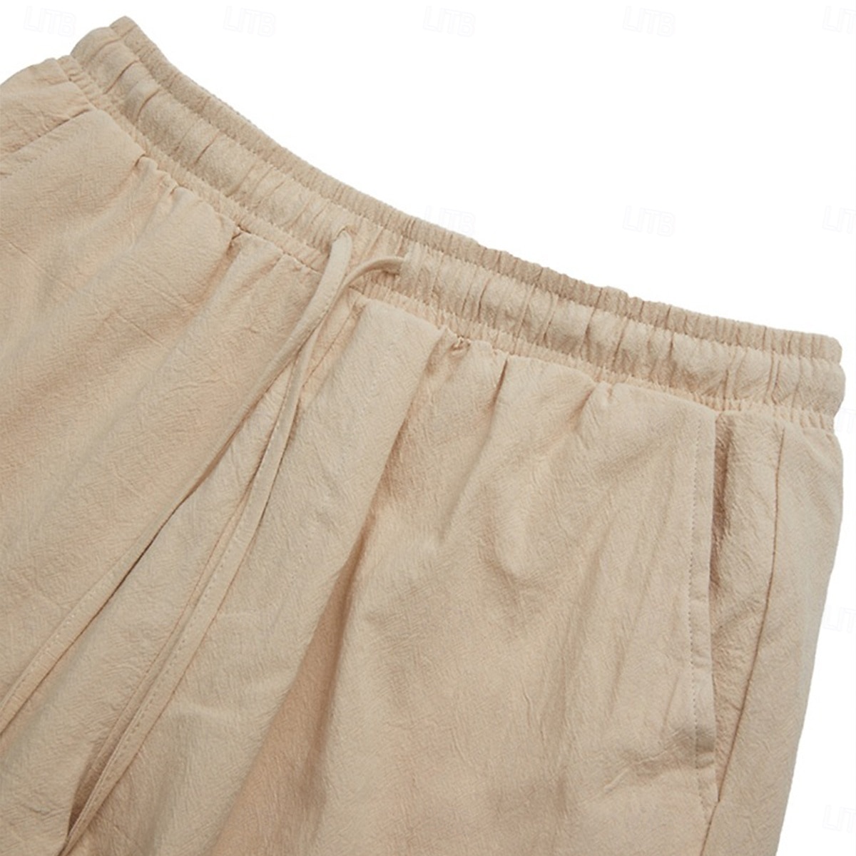 Per uomo Pantaloncini cargo Shorts Shorts di Lino Pantaloncini Estivi Shorts da Spiaggia Elastico in vita Coulisse Multi-tasche Semplice Lunghezza al ginocchio All'aperto Casuale Quotidiano Vacanza del 2025 a $22.99 –P9