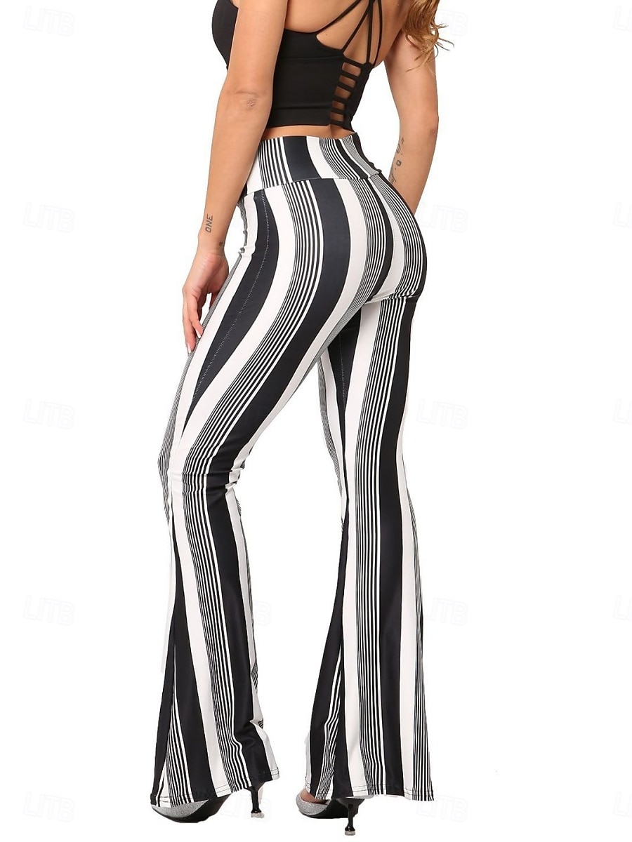 Femmes Leggings ancien Style Ethnique Longueur complète Taille haute Teinture par nouage Impression Confortable Doux Micro-Élastique Extérieur Rue Bleu marine Noir Blanche Bleu Été Printemps Automne de 2025 ? $19.99 –P2