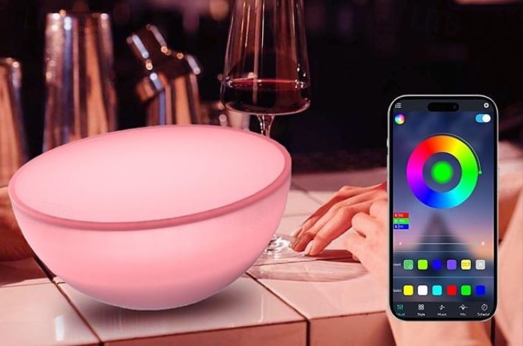 Beside Lamp White & Colour Ambiance Smart Portable Light With Bluetooth 2025 - $82.99 –P4