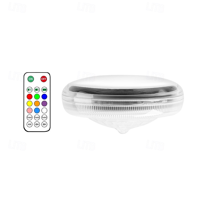 Solar Rechargeable Floating Pool Lights That Float with Remote Control 9 Lighting Timing Mode Waterproof for Inground Pool Bathroom Bathtub Pool Party 2025 - $46.76 –P13