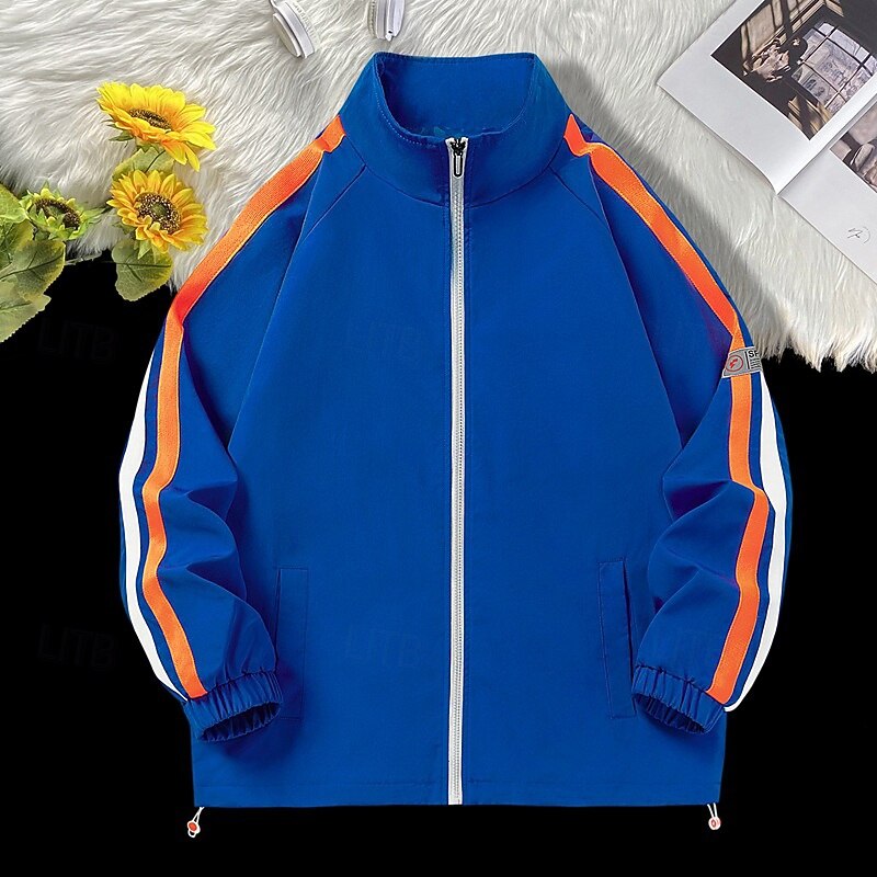 Homme Veste d'extérieur Veste de randonnée Imperméable Extérieur Imperméable Coupe-vent Tenues de randonnée Vêtements de randonnée Printemps Automne Top Camping / Randonnée / Spéléologie Course Noir de 2026 ? $18.49 –P4