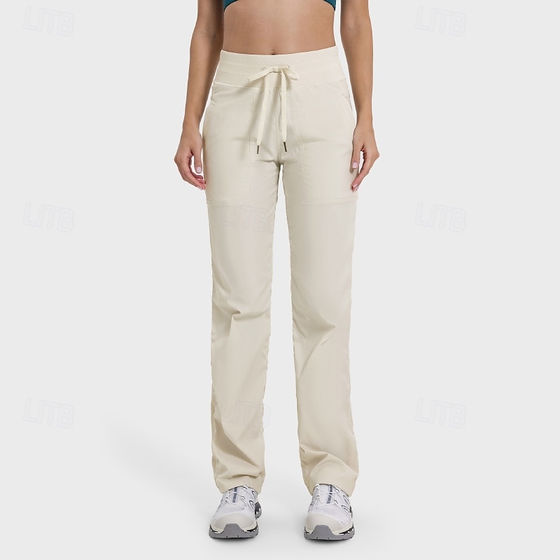 Per donna Pantaloni Cargo Pantaloni Eleganti Casual Lunghezza intera Naturale Semplice Tasca Design con Coulisse Elastica Comodo All'aperto Confortevole All'aperto Vacanza Rosso Grigio scuro Blu del 2025 a $34.99 –P3