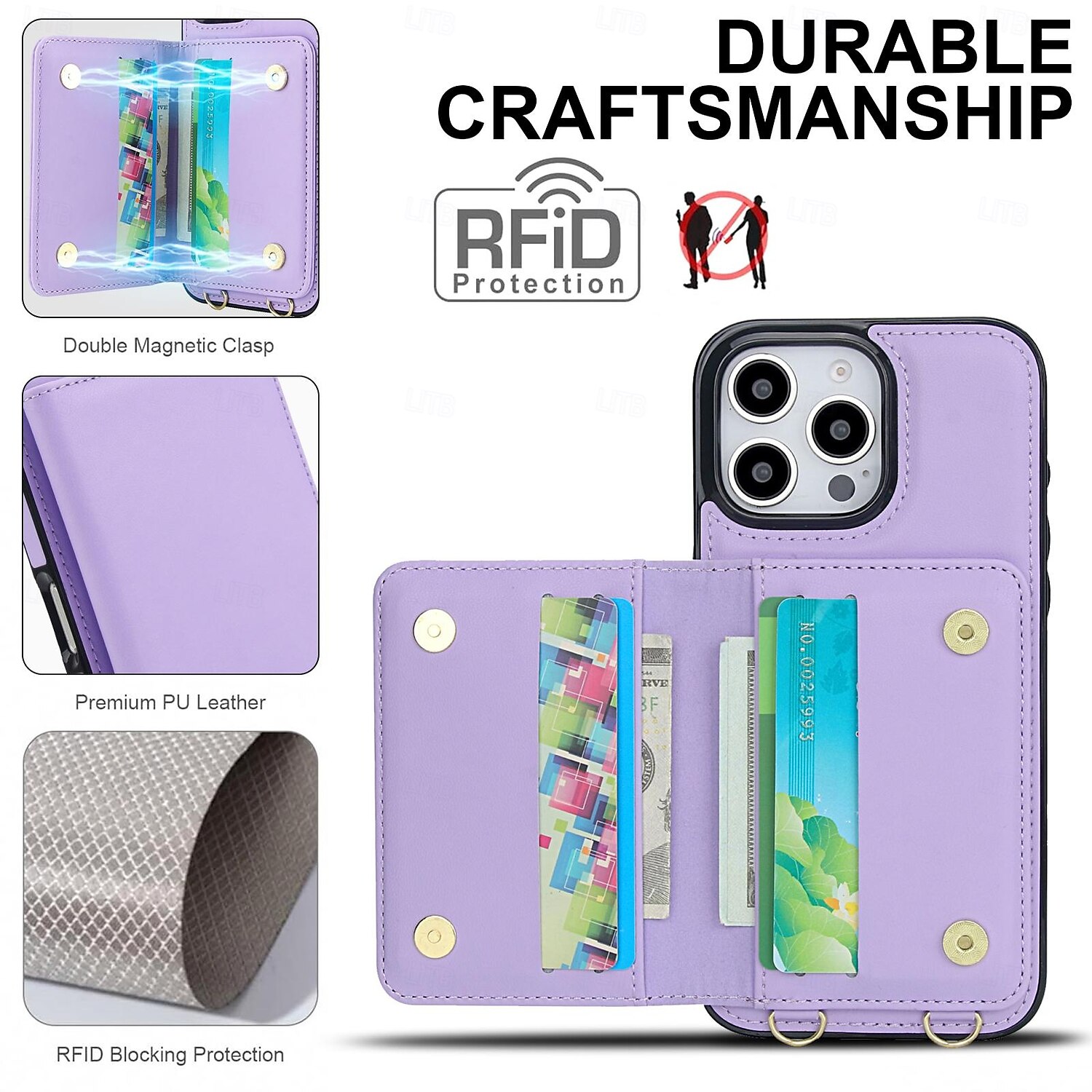 Phone Case For iPhone 16 Pro Max Plus iPhone 16 iPhone 16 Plus iPhone 15 Pro Max Plus iPhone 15 iPhone 15 14 Pro Max Plus iPhone 13 Pro Max iPhone 13 12 Pro Max Back Cover with Lanyard Kickstand 2025 - $19.99 –P4