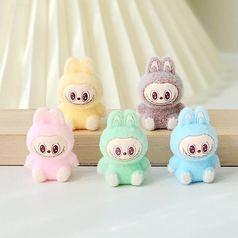 Mini bambola da festa in tessuto felpato piccolo diavolo lafufu ornamenti da gioco alla moda accessori fatti a mano del 2025 a $23.99 –P2