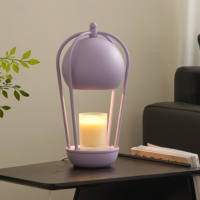 Lampada scaldacandele, scaldacera ishphso con timer &Lampada dimmerabile a forma di fiore di giglio bianco, ideale per l'ufficio domestico, estetica moderna, contemporanea, anniversario &regalo di del 2025 a $100.99 –P9