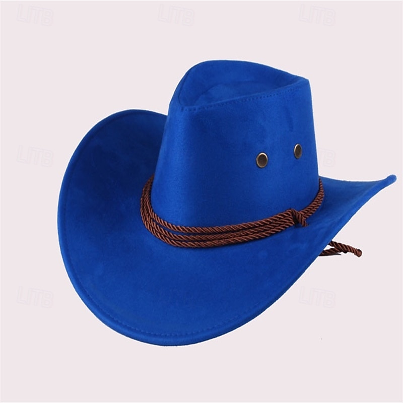 pánský sluneční klobouk, westernový kovbojský klobouk se širokou krempou, jezdecký klobouk, kempingový klobouk, outdoorový klobouk 2025 - $14.99 –P9