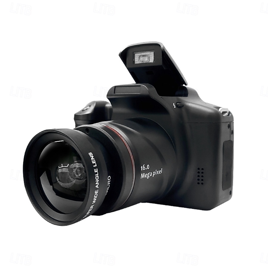 16-Megapixel Digital Camera With 1080P 16X Zoom Digital Image Stabilization Includes 600mAh battery 2.4-Inch Removable Lens Home Video Camera Maximum 128GB 2025 - $71.99 –P6
