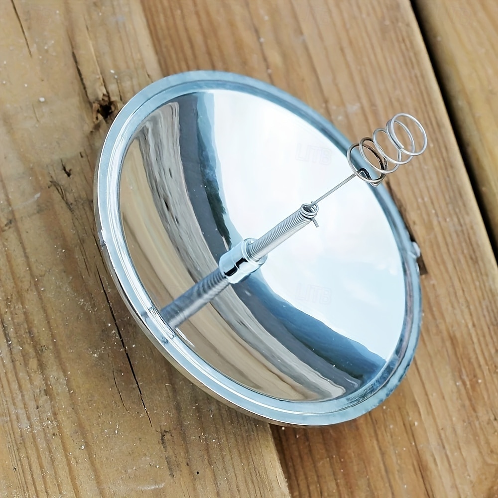 draagbare zonne-vuurstarter - abs &Vuurstarter van hoge kwaliteit van hars met ingebouwd kompas, geen batterij nodig voor kamperen, overleven, noodgevallen in de buitenlucht - compact &duurzame 2025 - $6.49 –P6