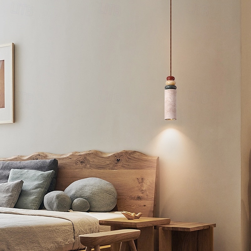 Wabi-Sabi gele travertijn kroonluchter voor eetkamer, bar &leefruimte 2025 - $165.99 –P3