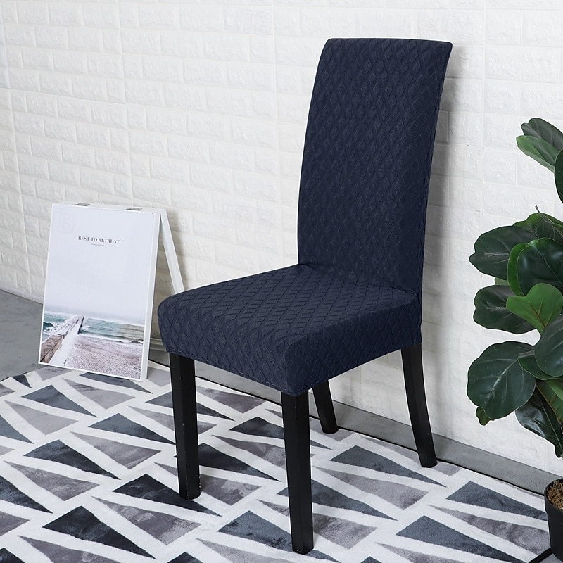 Waterproof Dining chair Cover For Home Polar Fleece Fabric Chair Cover Stretch Slipcovers Seat Chair Covers 2025 - $12.49 –P3