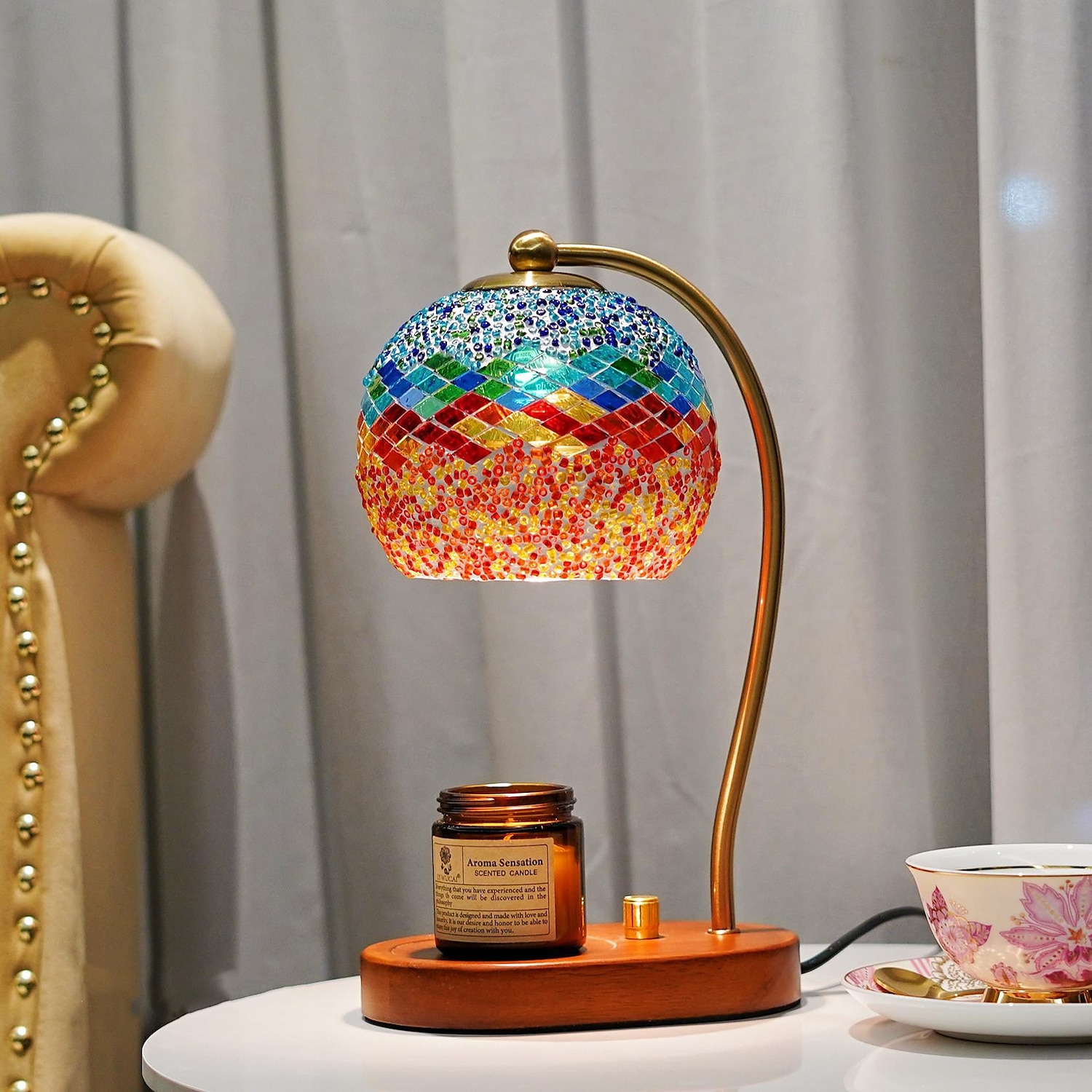 Lampada da tavolo a led moderna, lampada da comodino, applicabile a soggiorno, camera da letto, ufficio, comodino e libreria del 2025 a $106.99 –P2