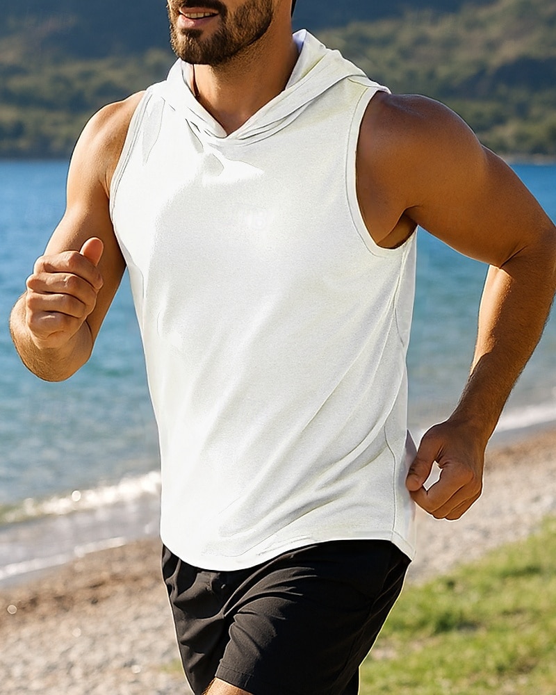 Per uomo Canotta da corsa Canotta da palestra Senza Maniche Top Traspirante Asciugatura Rapida Leggero Allenamento in Palestra Tennis Golf abbigliamento sportivo Abbigliamento sportivo Tinta unita del 2025 a $11.19 –P4