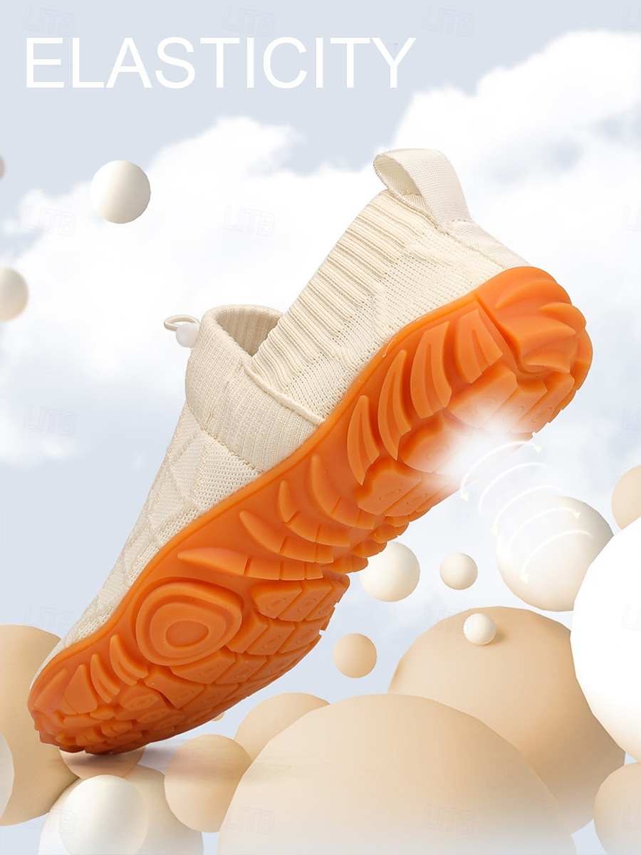 Dámské flyknit nazouvací tenisky – prodyšné a lehké barefoot boty na běh, venkovní procházky a každodenní aktivity 2025 - $32.99 –P1