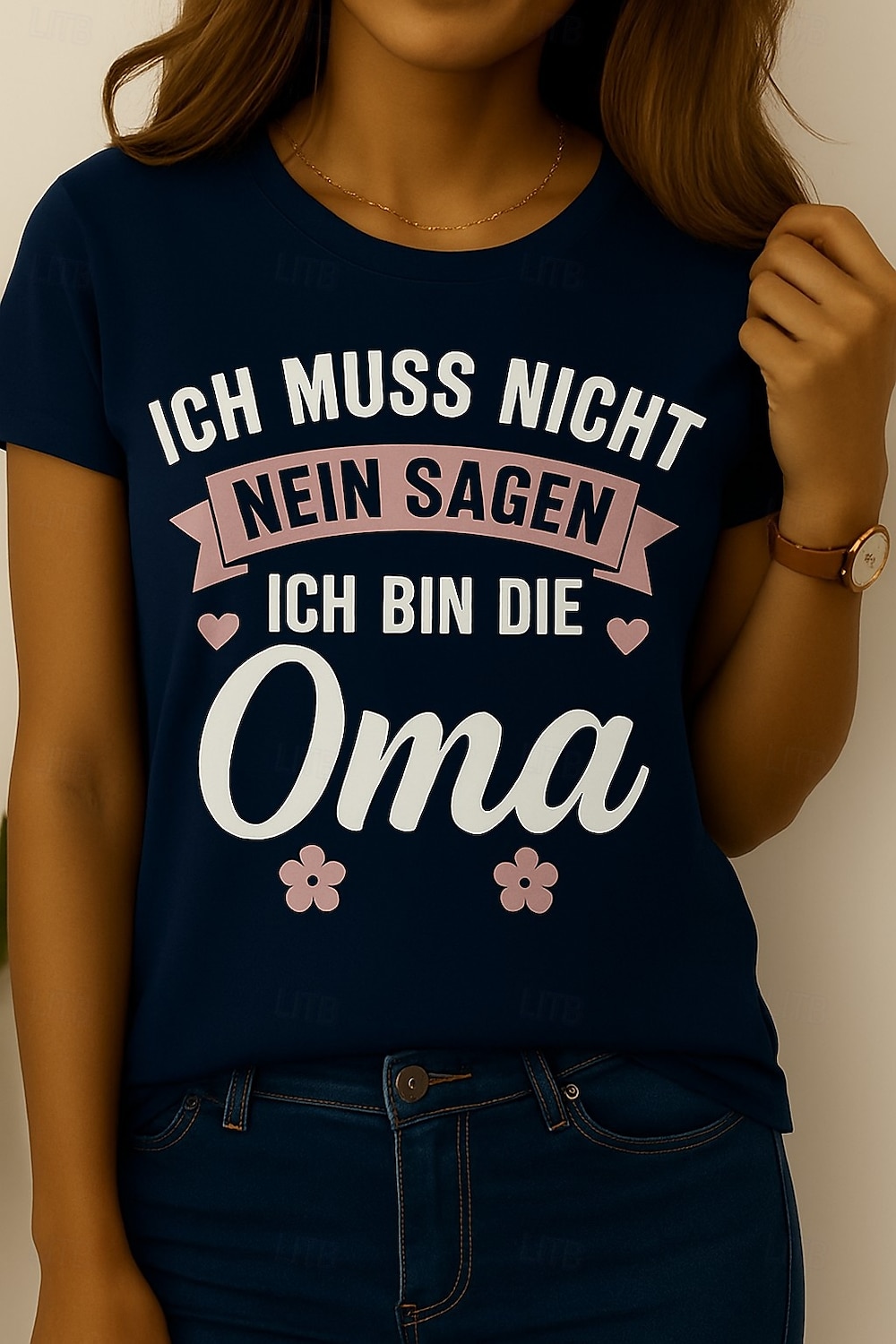 Femmes T-shirt Graphique Lettre ancien Élégant Classique Manche Courte Col ras du cou Col rond Hauts Réguliers Quotidien Week-end Imprimé Noir Rouge Bleu Été Printemps de 2025 ? $19.99 –P1