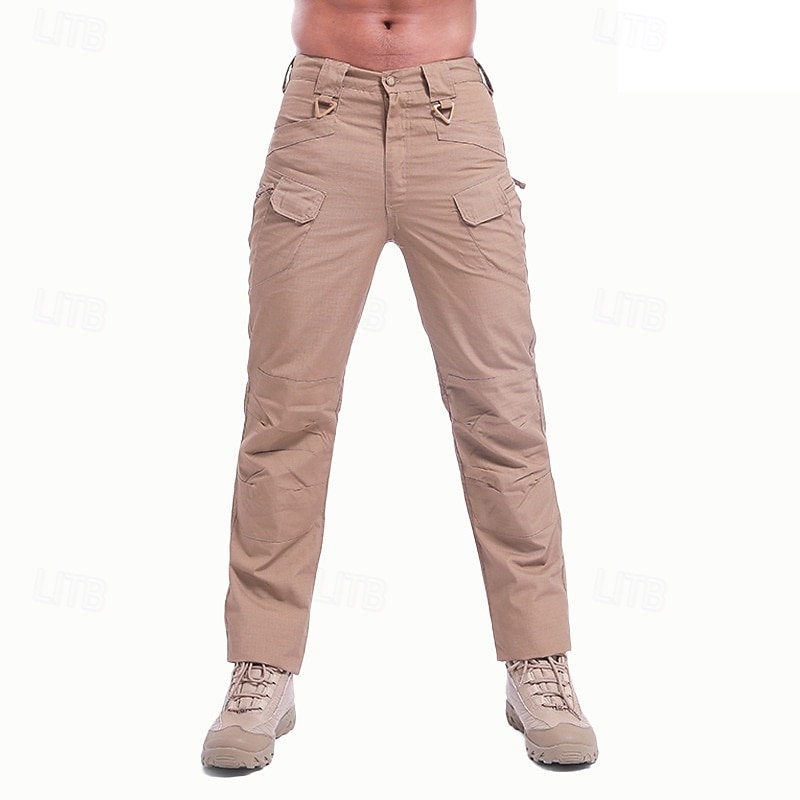 Herr Vandringsbyxor vandringsbyxor Utomhus Normal Vattentät Vindtät Snabb tork Lättvikt Byxa Ficka Elastisk midja Svart Gul Camping / vandring Golf Löpning M L XL XXL XXXL 2025 - $31.99 –P5