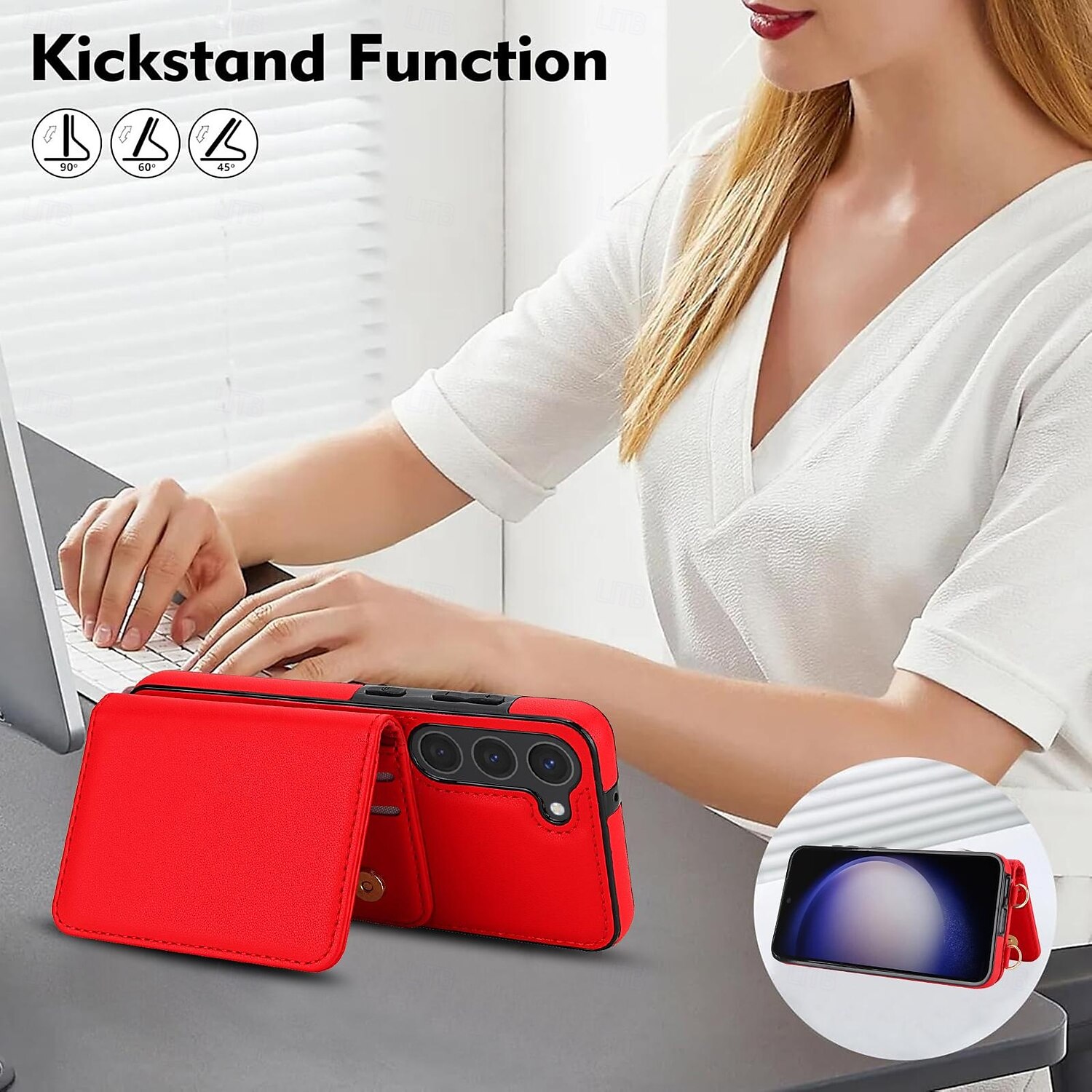 Phone Case For Samsung Galaxy S22 S22 Plus  Ultra A73 A53 A52 A13 5G A13 A51 Back Cover with Lanyard Kickstand Card Slot Retro TPU PU Leather 2025 - $19.99 –P6
