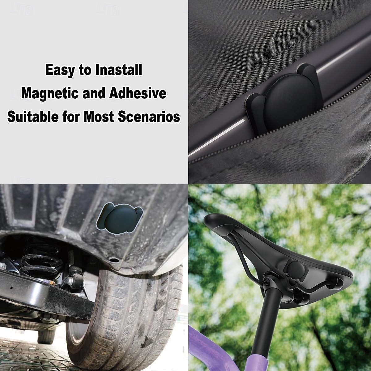 Mini GPS Tracker, Rastreador GPS para Carros Sin Suscripcion, Mini GPS Tracker for Vehicles, Undetectable GPS Tracke for Car,for iPhone/Android , Airtag Pet, Dog, Bag, Kids 2025 - $63.99 –P5