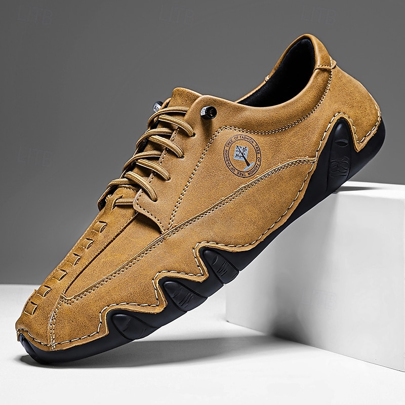 Grüne, lässige Sportschuhe zum Schnüren für Herren – atmungsaktive, leichte Sneaker für Spaziergänge im Freien, Reisen und den Alltag 2025 - $42.99 –P1