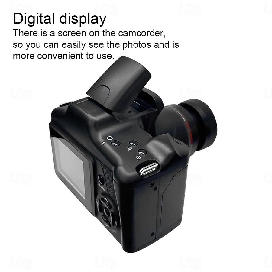 16-Megapixel Digital Camera With 1080P 16X Zoom Digital Image Stabilization Includes 600mAh battery 2.4-Inch Removable Lens Home Video Camera Maximum 128GB 2025 - $71.99 –P11