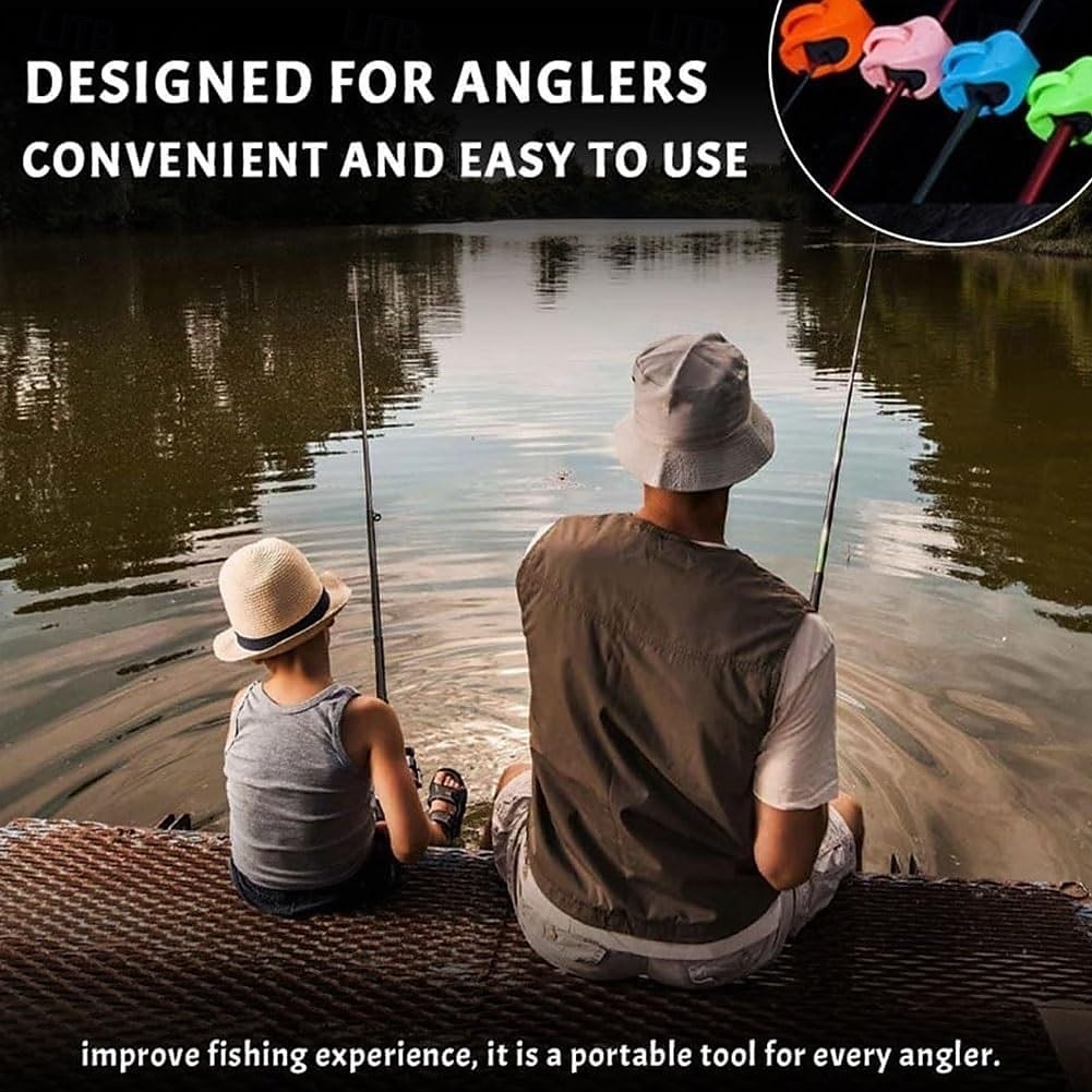 Lot de 2 supports de canne à pêche multifonctions, portables, pour la plage, avec sangle élastique pour un transport sécurisé et sans enchevêtrement de 2025 ? $9.49 –P13