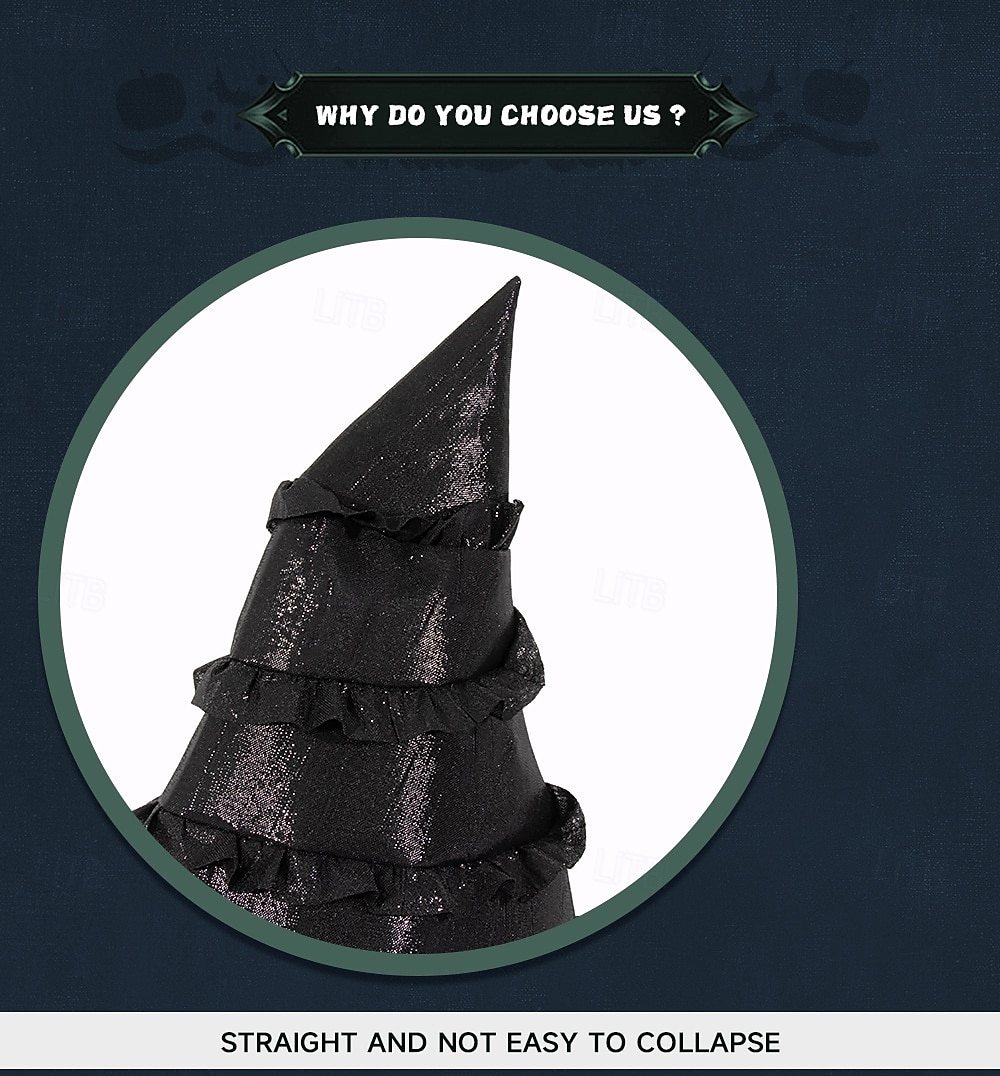 Strega Elphaba Cappello Accessori Adulti Per donna Halloween Carnevale Feste Performance Costumi di Halloween facili Vestirsi del 2026 a $20.99 –P2