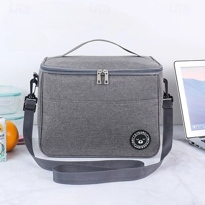 Lunch Bag for Women and Men for Back to School Office Picnic Hiking Beach New Insulated Tote Portable Bento Bag for Work Fresh Keeping Food Container Lunch Box Bag 2025 - $6.99 –P17