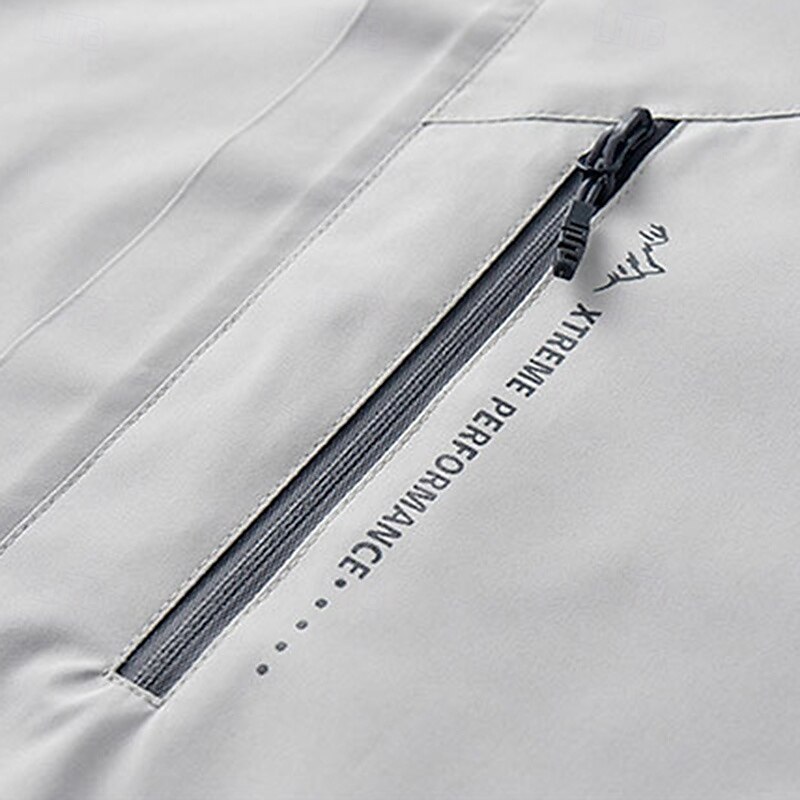 Hombre Cortavientos Chaqueta Chaqueta para senderismo Chaqueta rígida Al aire libre Impermeable Resistente al Viento Trajes de senderismo Ropa de senderismo Primavera Otoño Camiseta Camping 2025 - $35.99 –P7