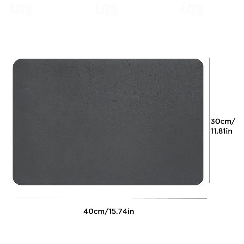 Superabsorberende afdruipmat voor de keuken, bekermat, droogt snel, antislip, gemakkelijk schoon te maken, beschermt het aanrechtblad tegen water, hitte en morsen. 2026 - $11.99 –P9