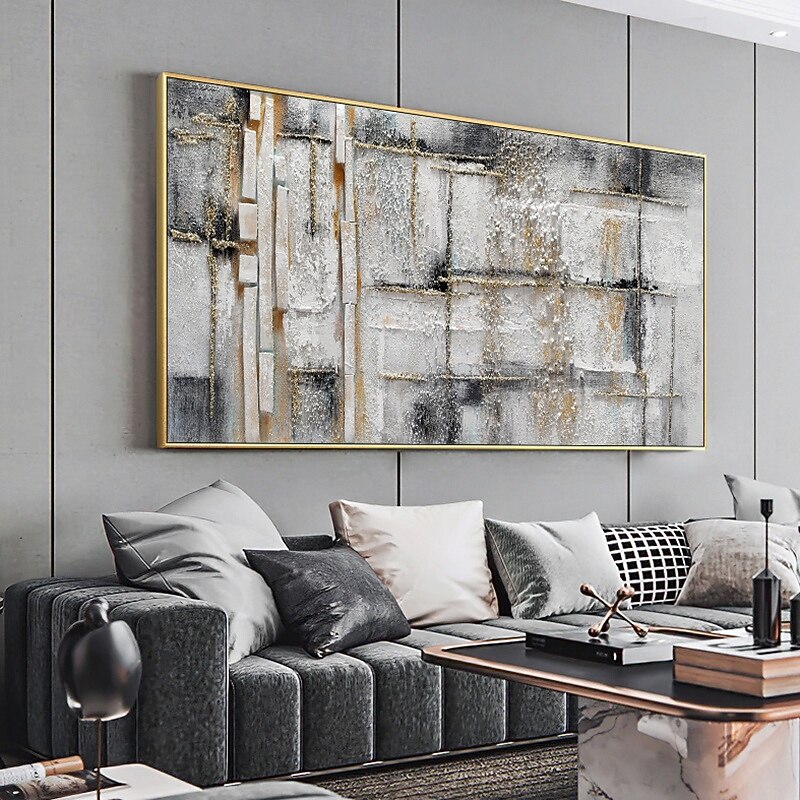 Handmade Oil Painting Canvas Wall Art Decoration Modern Abstract Texture Home Decor Rolled Frameless Unstretched Painting 2026 - $108.99 –P4
