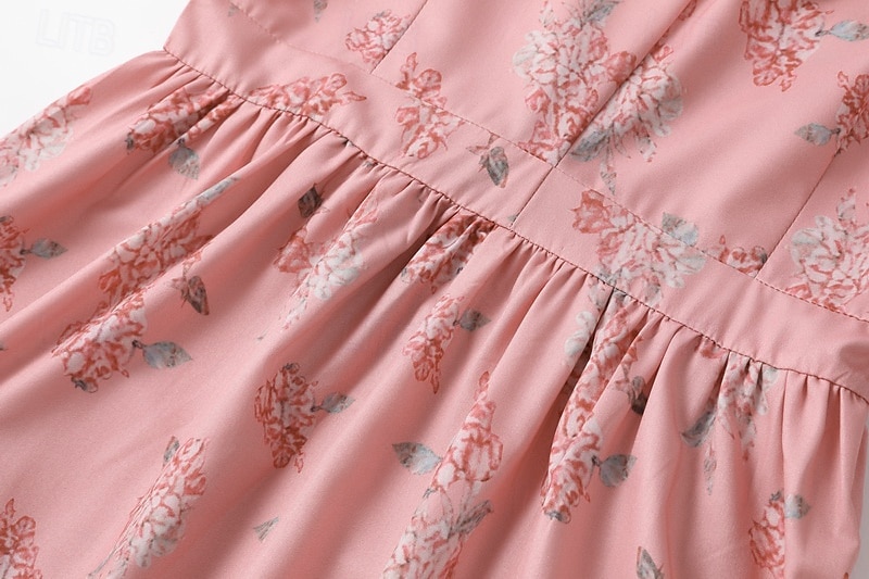 Pentru femei Rochie Mini Rochie florala Rochie Boho Rochie occidentală Modă Clasic În aer liber Zilnic Concediu Fit regulat Floare Fără manșon În V Roz Deschis Vară 2025 - $31.99 –P10