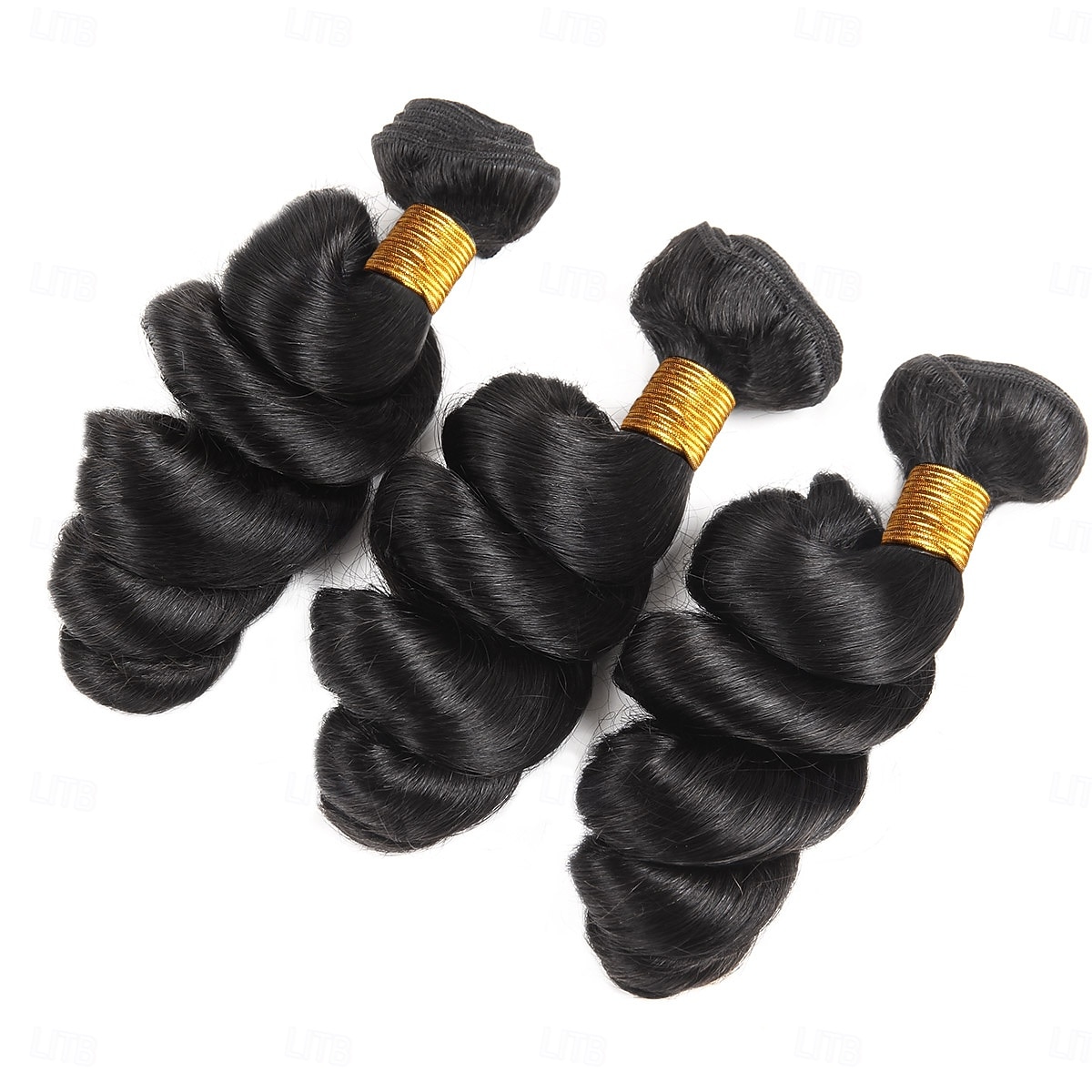 Brasilialainen aitohiuspidennys, 3 nippua, irtoaaltoiset nippuja, aitohiuspidennykset, 8-28 tuumaa 2025 - $128.99 –P2
