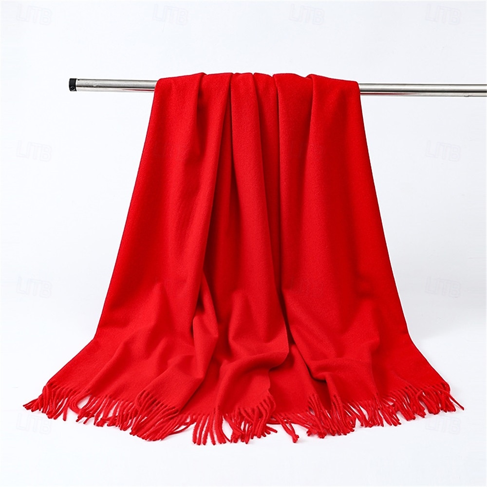 Pashmina-sjal, sjal til kvinner, stort vinterskjerf, myke sjal og sjal til aftenkjoler, sjal til bryllup 2025 - $37.99 –P12