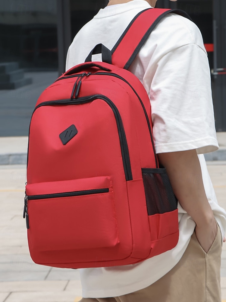 Sac à dos d'école imperméable pour homme avec port de chargement USB – Sac léger et résistant aux rayures pour ordinateur portable, idéal pour l'université, les déplacements ou un usage quotidien de 2025 ? $19.99 –P1