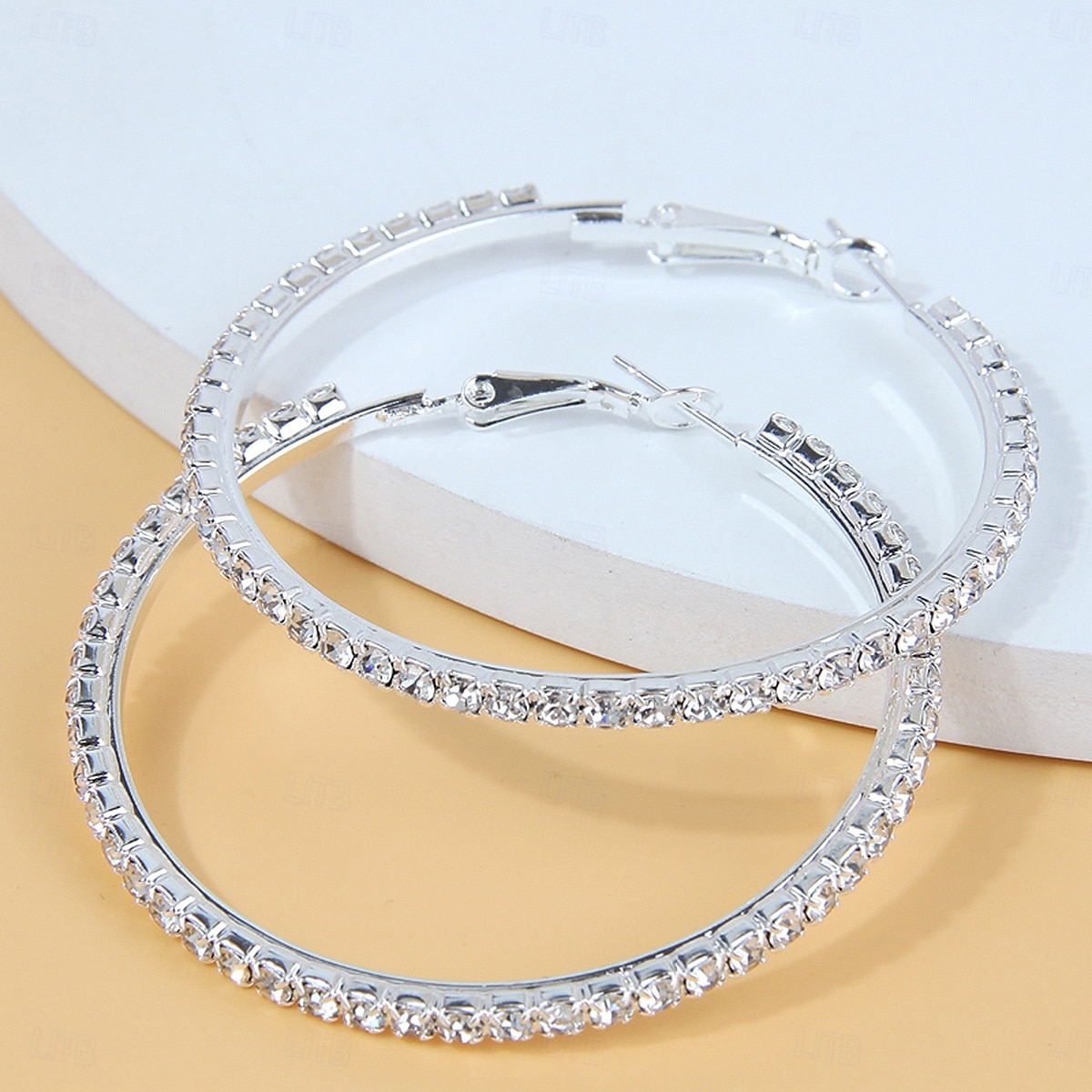 orecchini classici orecchini felici gioielli in argento per matrimonio San Valentino festa fidanzamento ballo di fine anno del 2025 a $19.99 –P2