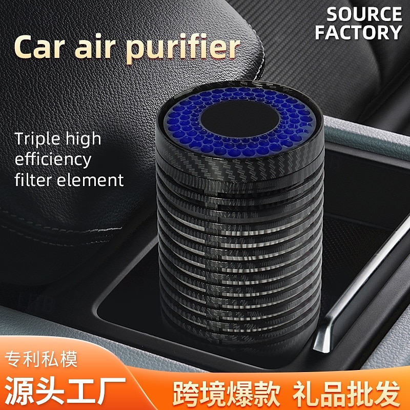 Car Air Purifier, Air Purifier for Car with True HEPA Filter Clean Air, Eliminate Dust,Odor,Portable Car Accessories Built-in Air Freshener and Perfume Diffuser for Traveling, Home, Office Use 2025 - $47.99 –P6