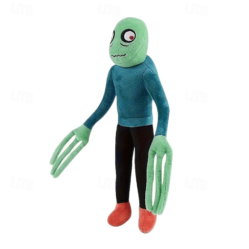 Soft Polyester Spooky Fingers Plush Toy 13.39" Horror-Themed Stuffed Character, Perfect for Halloween & Thanksgiving Decor, Safe for Ages 0-3, Green 2025 - $30.99 –P1