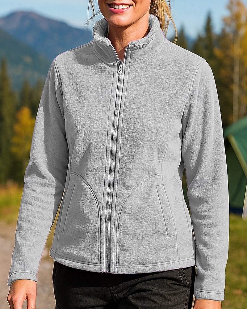 Per donna Giacca da esterno Giacca da escursionismo Giacca in Pile Giacca convertibile Pile Inverno All'aperto Calore Termico Top Rosa Viola Rosso rosa Grigio del 2025 a $24.99 –P6