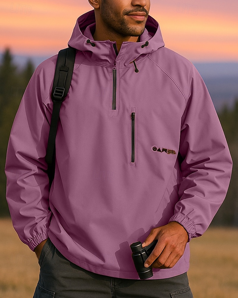 Per uomo Giacca a Vento Giacca da escursionismo giacca impermeabile Esterno Impermeabile Antivento Abbigliamento da trekking Abbigliamento da trekking Primavera Autunno Giacca Caccia Arrampicata Corsa del 2025 a $42.99 –P4