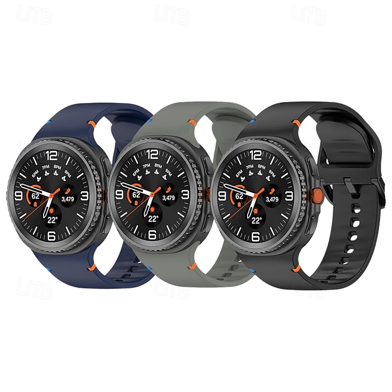 6 Pachete Uita-Band pentru Samsung Galaxy Ceas 8 40/44mm Ceas 8 Classic 46mm Silicon Înlocuire Curea Draguț Femei barbati Banderolă Sport Catarama moderna Brăţară 2025 - $24.99 –P9