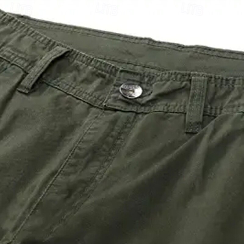 Homme Pantalons Cargo Pantalons Boutons Multi-poches Uni Portable Extérieur Quotidien Camping & Randonnée Mode Classique Noir Jaune de 2025 ? $32.99 –P2