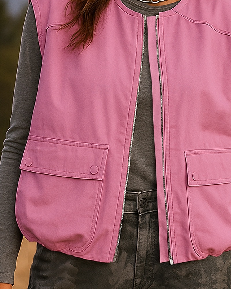 Mulheres Colete de Trilha Colete de carga Primavera Outono Ao ar livre Leve Respirável Colete Caça Pesca Alpinismo Preto Rosa claro Verde Tropa Azul Marinho Cáqui de 2026 por $34.99 –P3