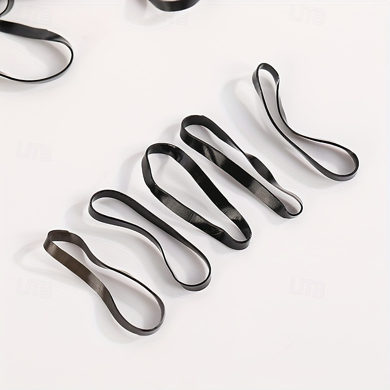 500 tendini per cavalli in silicone extra spessi e ad alta elasticità - criniera resistente &Fasce per la coda dei cavalli, accessori per legare i peli di cavallo bianchi e neri, fasce per fissare la del 2025 a $6.49 –P7