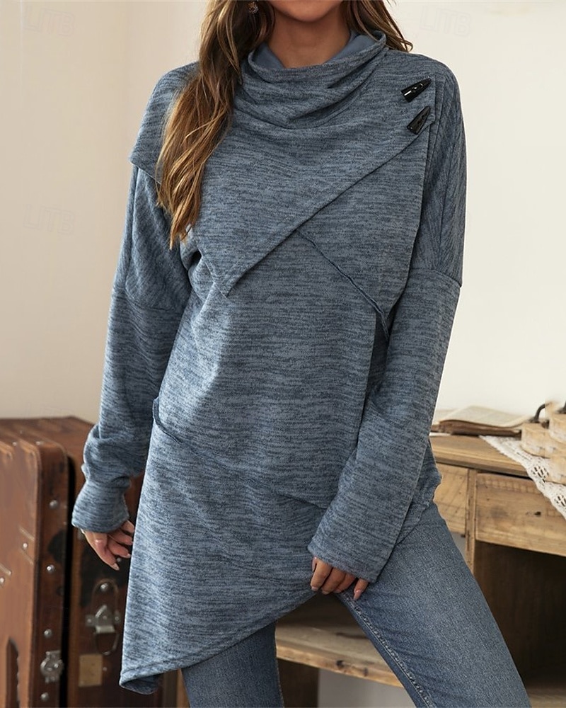 Damen Pullover Mode Täglich Lässig Einfarbig Gerippt Kapuze Gestrickt Langarm Normale Oberteile Stricken Täglich Ferien Ausgehen Schwarz Wein Herbst Winter 2025 - $27.99 –P2
