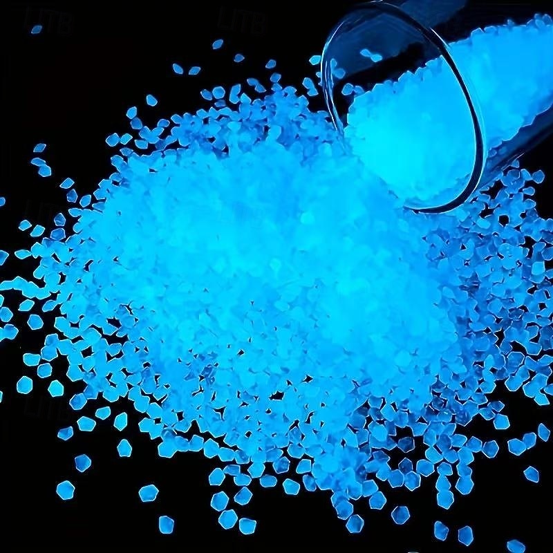 20000 pezzi di ciottoli di resina luminescenti al buio, ghiaia decorativa durevole per giardino, vialetto, acquario, decorazione per feste all'aperto e al chiuso del 2026 a $19.99 –P1