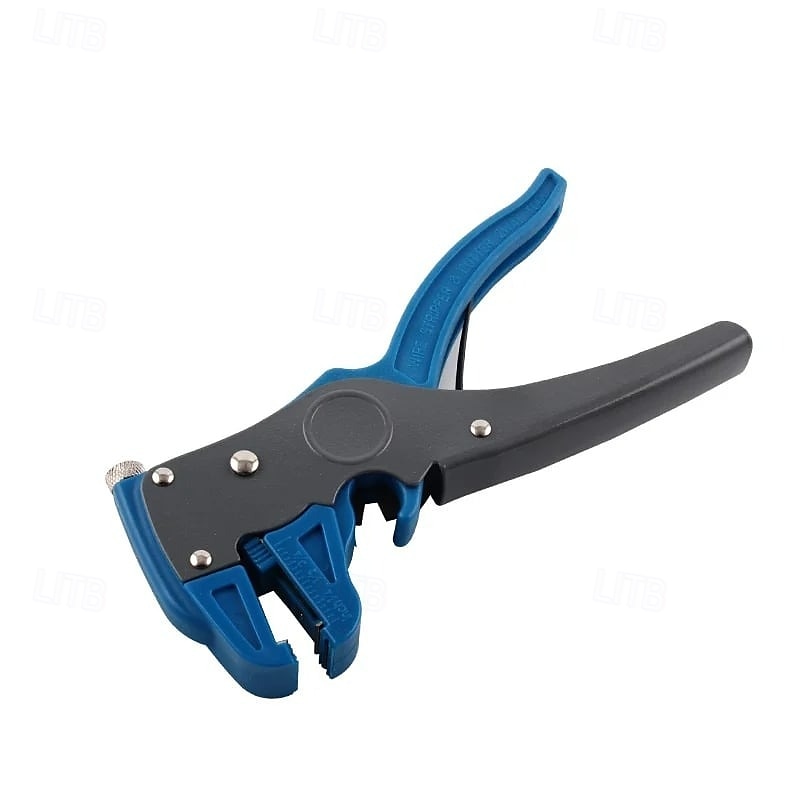spelafili automatico, utensile elettrico multifunzionale, pinza a becco d'anatra regolabile per tagliare e spellare cavi, crimpare fili, utensile manuale per riparazioni elettriche del 2025 a $16.99 –P6