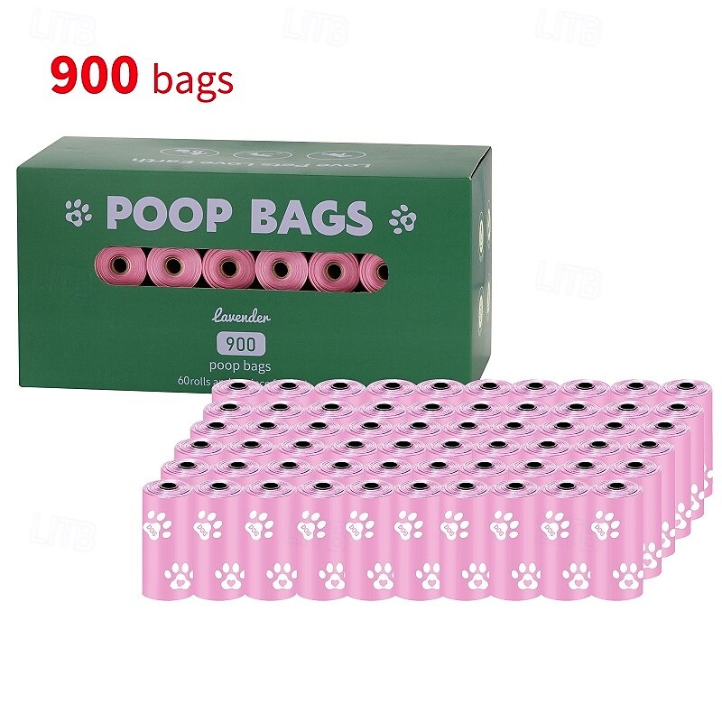 Nuovo sacchetto per escrementi di cane riciclabile ed ecologico, sacchetto di stoccaggio portatile con clip a mani libere, sacchetto per escrementi di animali domestici, 60 rotoli del 2025 a $79.99 –P2